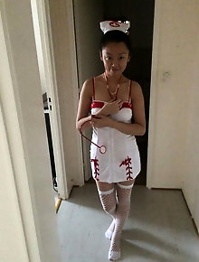 Amazing asian girl is taking off her panties for money